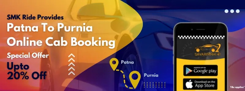 Patna to Purnia  cab