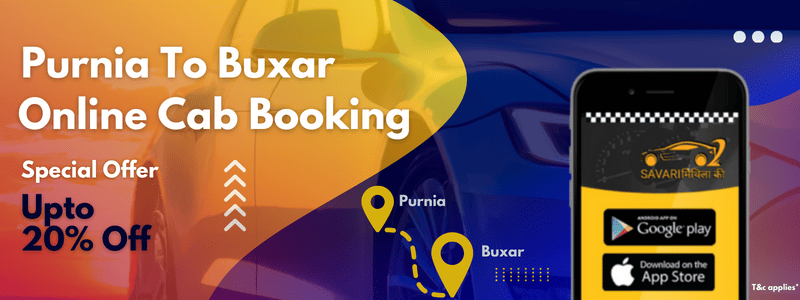 Purnia to Buxar cab