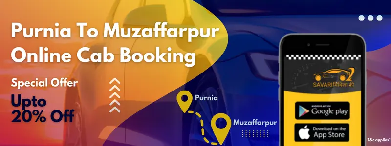 Purnia to Muzaffarpur cab
